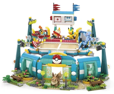 Produktbild von MEGA Pokémon HWR82, Bausatz, 8 Jahr(e), Kunststoff, 1107 Stück(e), 2,41 kg