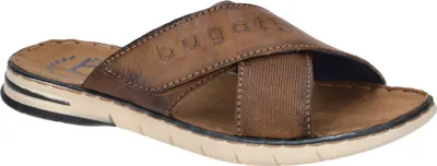 Produktbild von Bugatti DARIO Herren Pantolette - bequeme Pantoletten braun NEU