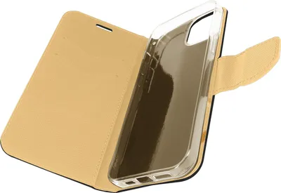 Image de Avizar, étui avec compartiment pour cartes et fonction support, pour Apple iPhone 14 Plus, noir