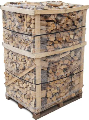 Produktbild von Brennholz Kaminholz Feuerholz Buche 25cm Scheitlänge 2RM / 3SRM