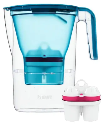 Produktbild von BWT Vida, Pitcher-Wasserfilter, 2,6 l, Hellblau, Transparent