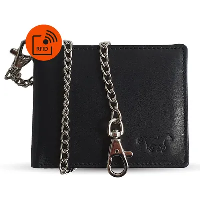 Produktbild von Safekeepers Herren Portemonnaie - Portmonee - Geldbörse - Geldbeutel - Männer portmonee -  Leder Portemonnaie - Wallet - RFID Geldbeutel