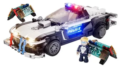 Obrázek produktu pro Cyberpunková Neonová Města - Policejní hlídkové vozidlo