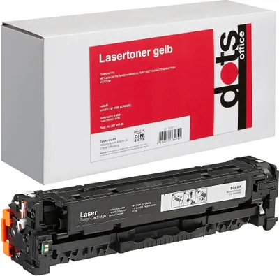 Immagine prodotto di dots 2538,3009-DOTS dots  gelb Toner kompatibel zu HP 410X (CF412X)