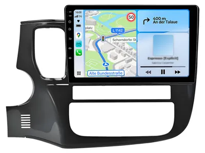 Produktbild von Radio 10 Zoll 6+128GB Android Autoradio für Mitsubishi Outlander 2012-2018 Wireless CarPlay Android Auto 4G WiFi GPS Navi 8Kern RDS DSP DAB+ BT