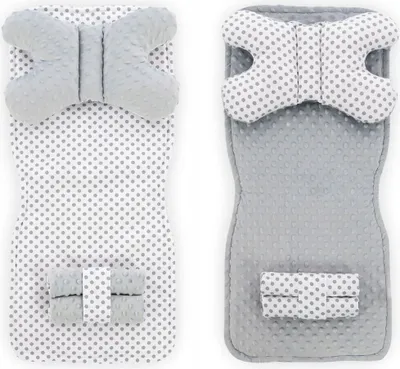 Obrázok produktu pre Oboustranná Podložka Na Kočárek Tutumi Dots Jy08 4W1 White Grey