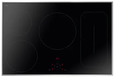 Produktbild von Amica KMI 752 630 E, Schwarz, Integriert, 77 cm, Zonen-Induktionskochfeld, Keramik, 5 Zone(n)