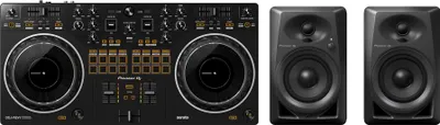 Produktbild von Pioneer DJ DJ Controller DDJ-REV1 inklusive Pioneer DJ DM-40  Paar Lautsprecher