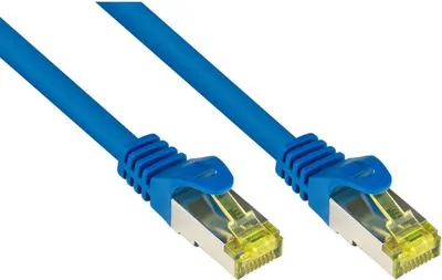 Zdjęcie produktu dla Kabelmeister SO-34598, 3 m, Cat7, S/FTP (S-STP), RJ-45, RJ-45, Niebieski