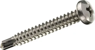Image de Vis Tôle Autoperceuses 3.5x25mm Autotaraudeuses Pour Tôle Fine - Fadix