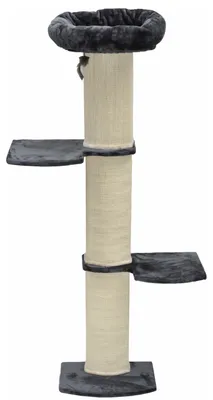 Zdjęcie produktu dla Kratzownik dla kota Stella, kolor szary, wymiary: 186 × 45 × 39 cm – antracyt