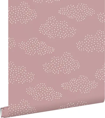Produktbild von ESTAhome Tapete kleine Wolken Rosa 50 x 900 cm