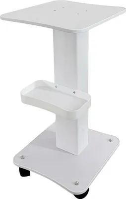 Immagine prodotto di Carrello portabibite, design antiscivolo, ruote a 360°, bianco