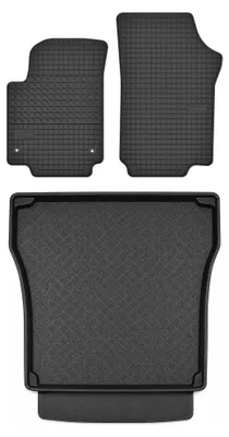 Obrázek produktu pro Gumové autokoberce SolidTread + vana kufru pro: Volkswagen Up! 2011- van 3 ks