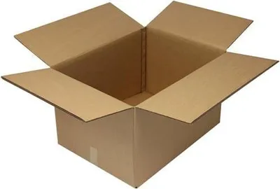 Produktbild von Faltkarton 3-wellig Maße 770x570x440mm Qualität 2.91ACA braun TRANSPAK
