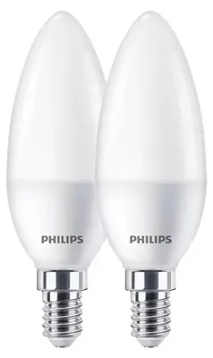 Produktbild von Philips 8719514310216, 7 W, 60 W, E14, 806 lm, 15000 h, Kaltweiße