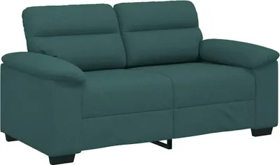 Produktbild von vidaXL 2-Sitzer-Sofa Dunkelgrün 160x81x84 cm Stoff