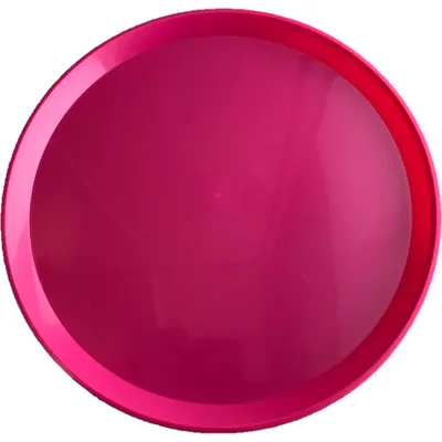 Produktbild von Tablett - rosa - Kunststoff - 34x2 cm - rund - Serviertablett