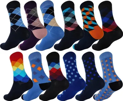 Produktbild von 12 Paar Herren Damen Socken Basic Freizeit Anzug Business; Modell 2/31-34