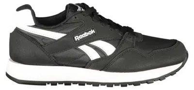 Produktbild von Moderner schwarzer Sportschuh für Damen mit weißen Kontrastdetails