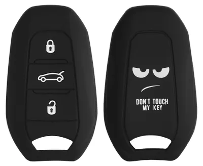 Produktbild von kwmobile Schlüsselhülle für Opel 3-Tasten Smartkey Autoschlüssel Keyless Go Hülle - Autoschlüssel Schlüssel Hülle aus Silikon - Schlüsselschutz