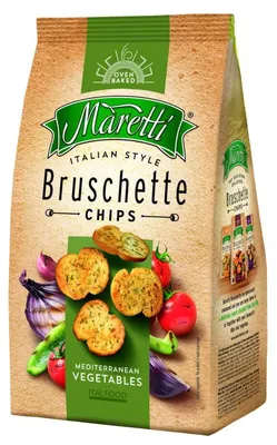 Produktbild von Maretti Bruschette Chips Mediteranean Vegetables 150g