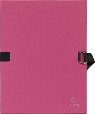 Image de Exacompta 10x Chemise dos extensible papier 24x32cm Bordeaux 724E
