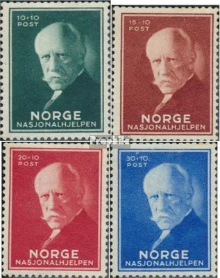 Produktbild von Briefmarken Norwegen 1940 Mi 211-214 (kompl.Ausg.) postfrisch Nationalhilfe