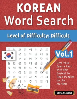 Produktbild von Korean Word Search - Level Of Difficulty