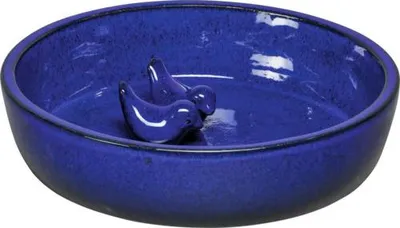 Obrázek produktu pro Pítko pro ptáky Lafiora Ø 32 x 8 cm modré