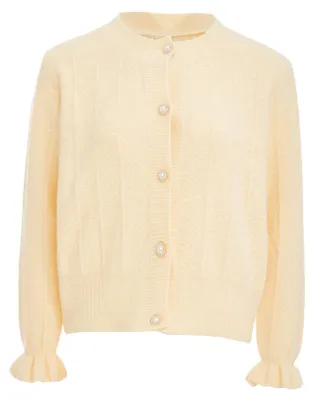 Produktbild von AODA damen strickjacke - beige, M