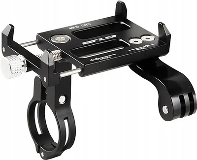 Produktbild von GUB | Handyhalterung G-88 - Schwarz - Stabiler Aluminiumhalter - Für Fahrräder und Motorräder