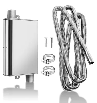 Produktbild von Auspuffdämpfer Standheizung Auspuffschlauch - 300 cm - 24 mm - Edelstahl - Für Eberspächer Standheizung