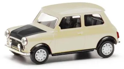 Immagine prodotto di Herpa Auto Mini Cooper con guida a destra, bianco old English, 421140