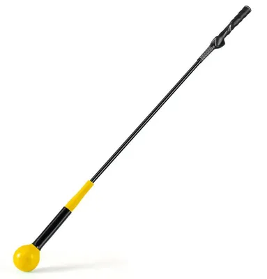 Obrázek produktu pro Golfová tréninková pomůcka se zátěžovou hlavou SP38642YE, 100 cm, žlutá