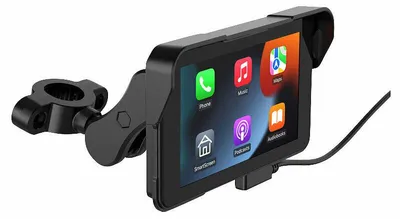 Image de Écran 5" pour moto compatible CarPlay et Android Auto