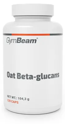 Produktbild von GymBeam - Hafer Beta-Glucane, 120 Kapseln