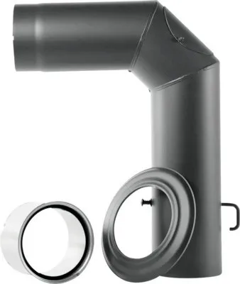 Produktbild von Ofenrohr-Set Bertrams Ø150 mm senotherm UHT-Hydro lackiert gussgrau