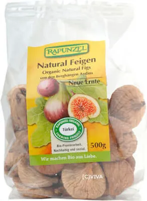 Produktbild von Rapunzel Berg Feigen Natural, Projekt 500g