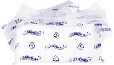 Productafbeelding van Transparante Hersluitbare Polyethyleen Zakjes - 100 Stuks (5,7 x 7,6 cm)