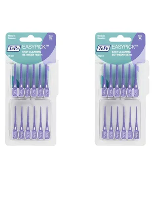 Produktbild von 2x TePe Easy Pick XL - lila 2x 36 Stück