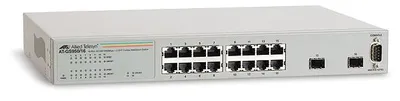 Image de Allied Telesis Commutateur WebSmart 16 ports Gigabit - Géré - Rack-Einbau