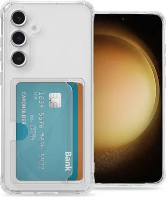 Obrázok produktu pre imoshion Mäkké zadné puzdro s držiakom kariet pre Samsung Galaxy S24 FE - Transparentné