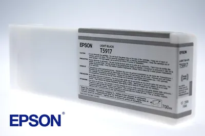 Produktbild von Epson Singlepack Light Black T591700, Schwarz, Tinte auf Pigmentbasis, 700 ml, 1 Stück(e), Einzelpackung