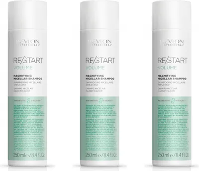 Produktbild von Re/Start Volume Magnifying Micellar Shampoo 3x250 ml