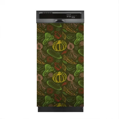 Produktbild von Magnete Dekorative 45x80 cm Küche Magnetmatte Spülmaschine - Gemüse