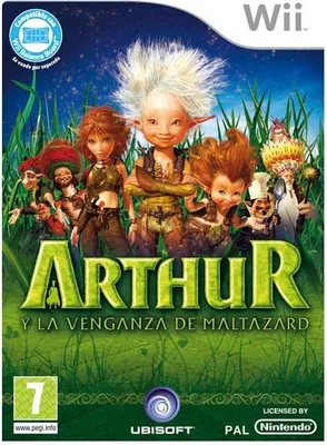 Productafbeelding van Nintendo Games Wii: Arthur en de Onzichtbaren. PAL-versie. PAL