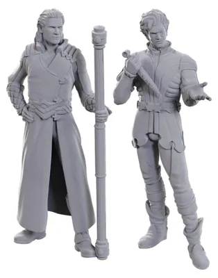 Immagine prodotto di D&D Nolzur's Marvelous Miniatures - Miniature non dipinte: Gale e Astarion