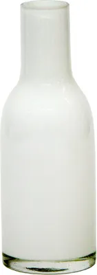 Produktbild von Flaschenvase weiss Höhe ca. 19cm