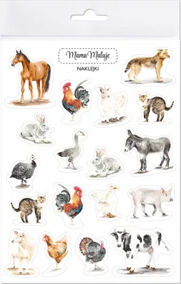 Image de Autocollants animaux de la campagne